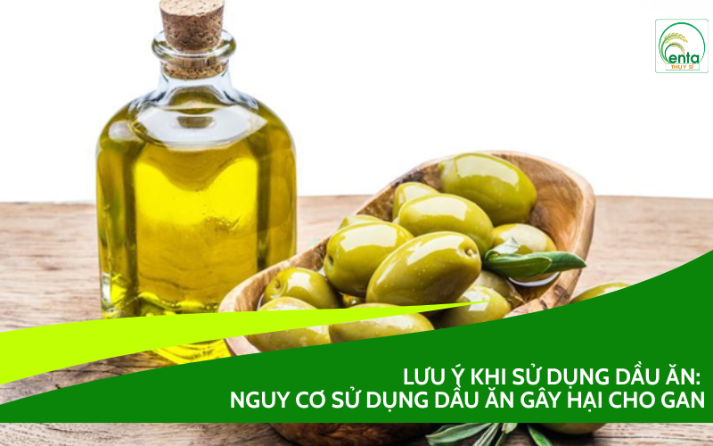 Sử dụng dầu ăn gây hại cho gan
