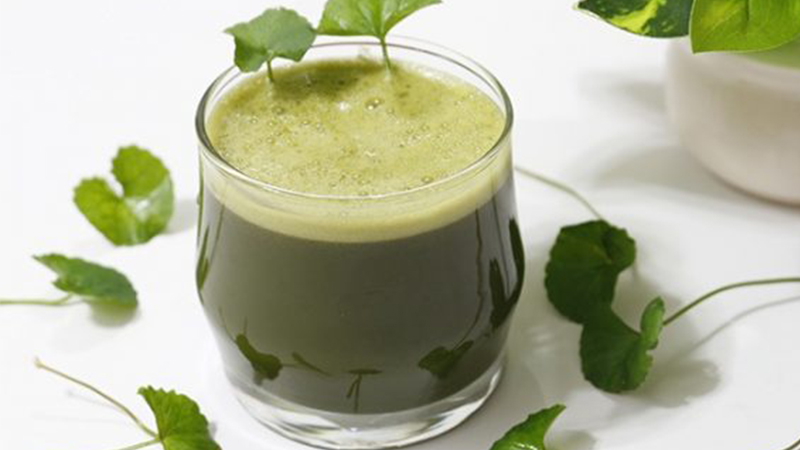 nước rau má có tác dụng gì