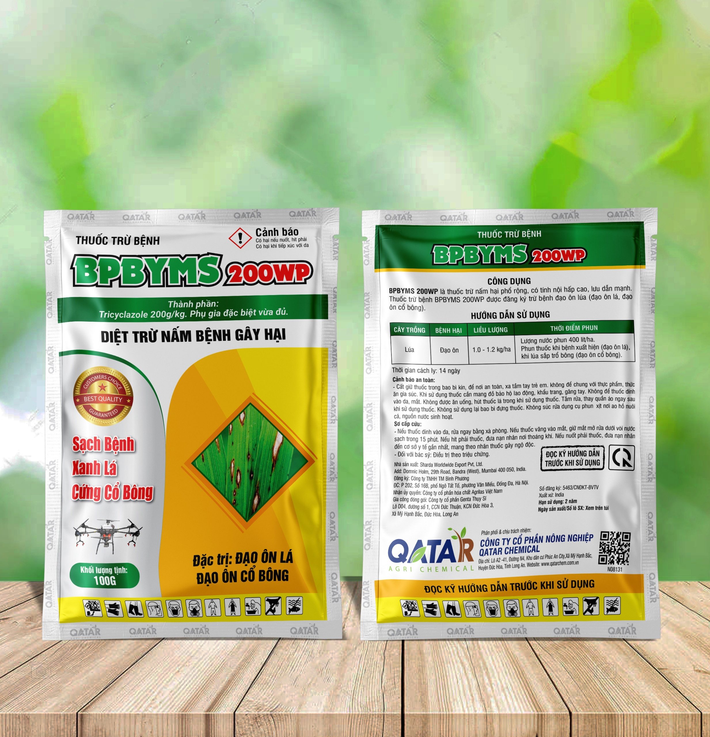 Hoạt chất Tricyclazole