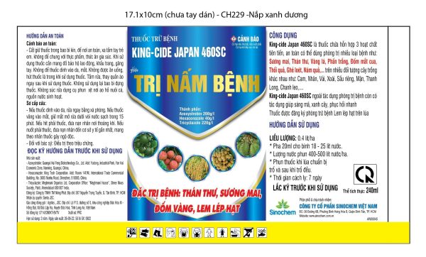 thuốc diệt nấm azoxystrobin