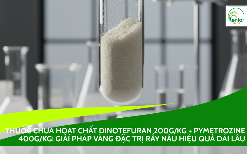 Thuốc Chứa Hoạt Chất Dinotefuran 200g/kg + Pymetrozine 400g/kg