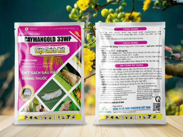  Thuốc Chứa Hoạt Chất Acetamiprid 25% + Imidacloprid 8% 