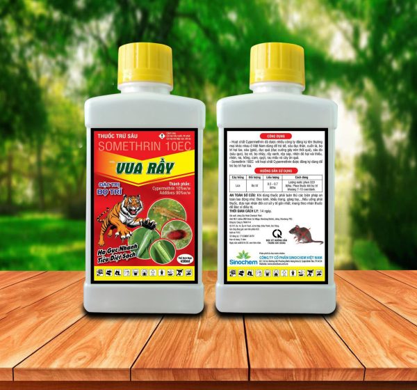 Thuốc chứa hoạt chất Cypermethrin 10% w/w