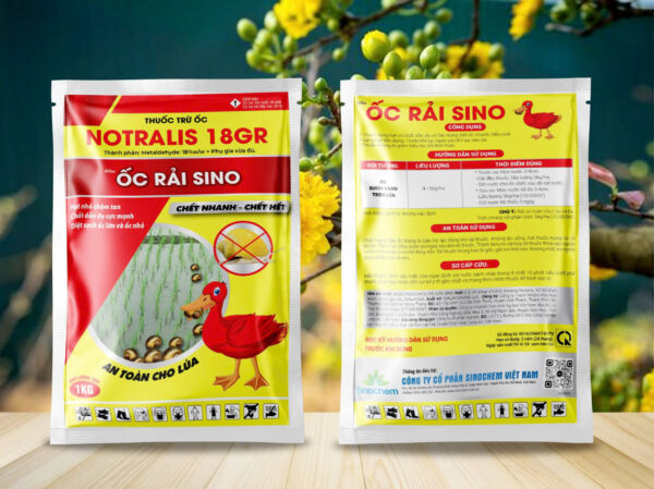 Sản phẩm chứa Metaldehyde 18% w/w