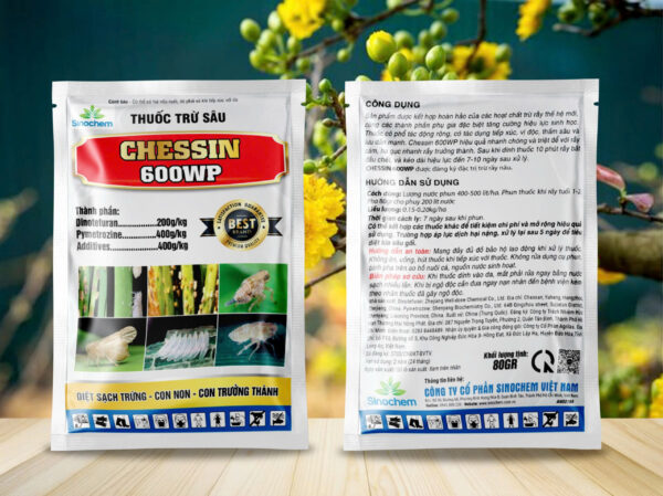 Thuốc Chứa Hoạt Chất Dinotefuran 200g/kg + Pymetrozine 400g/kg