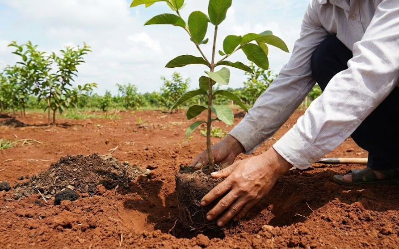 Kỹ thuật chăm sóc ổi Nữ Hoàng