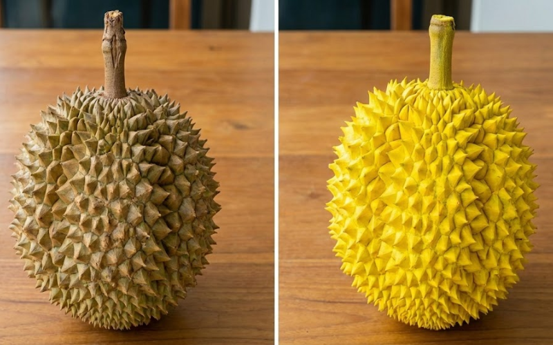  vàng ô trên sầu riêng