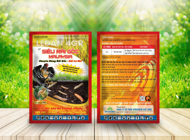 Thuốc Chứa Hoạt Chất Cartap Hydrochloride 4%