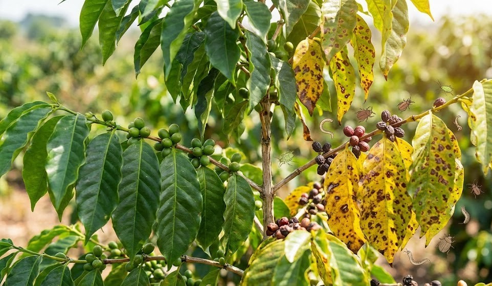  Sâu Bệnh Hại Trên Cây Cà Phê