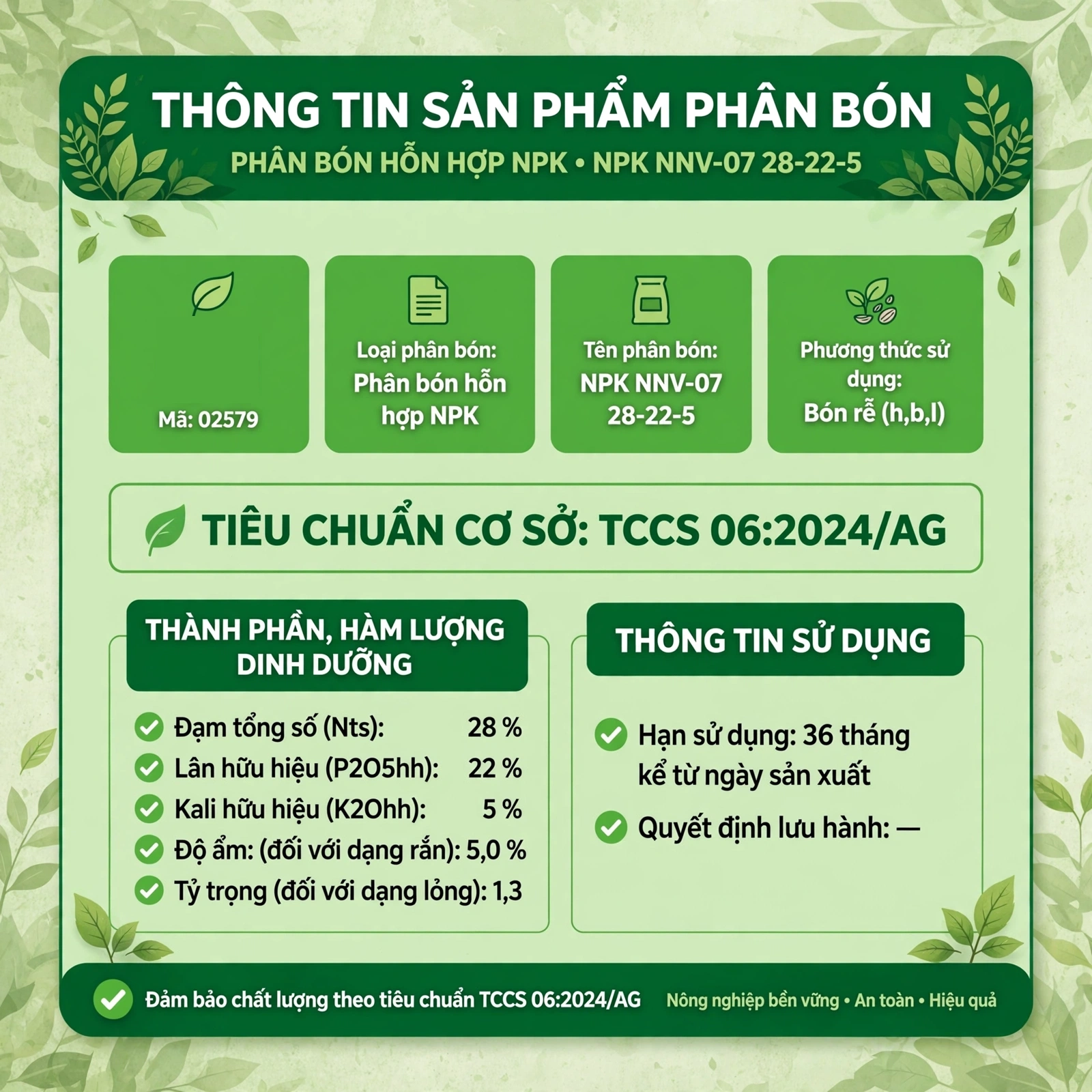 các loại phân bón NPK hỗn hợp bón rễ cho cây trồng