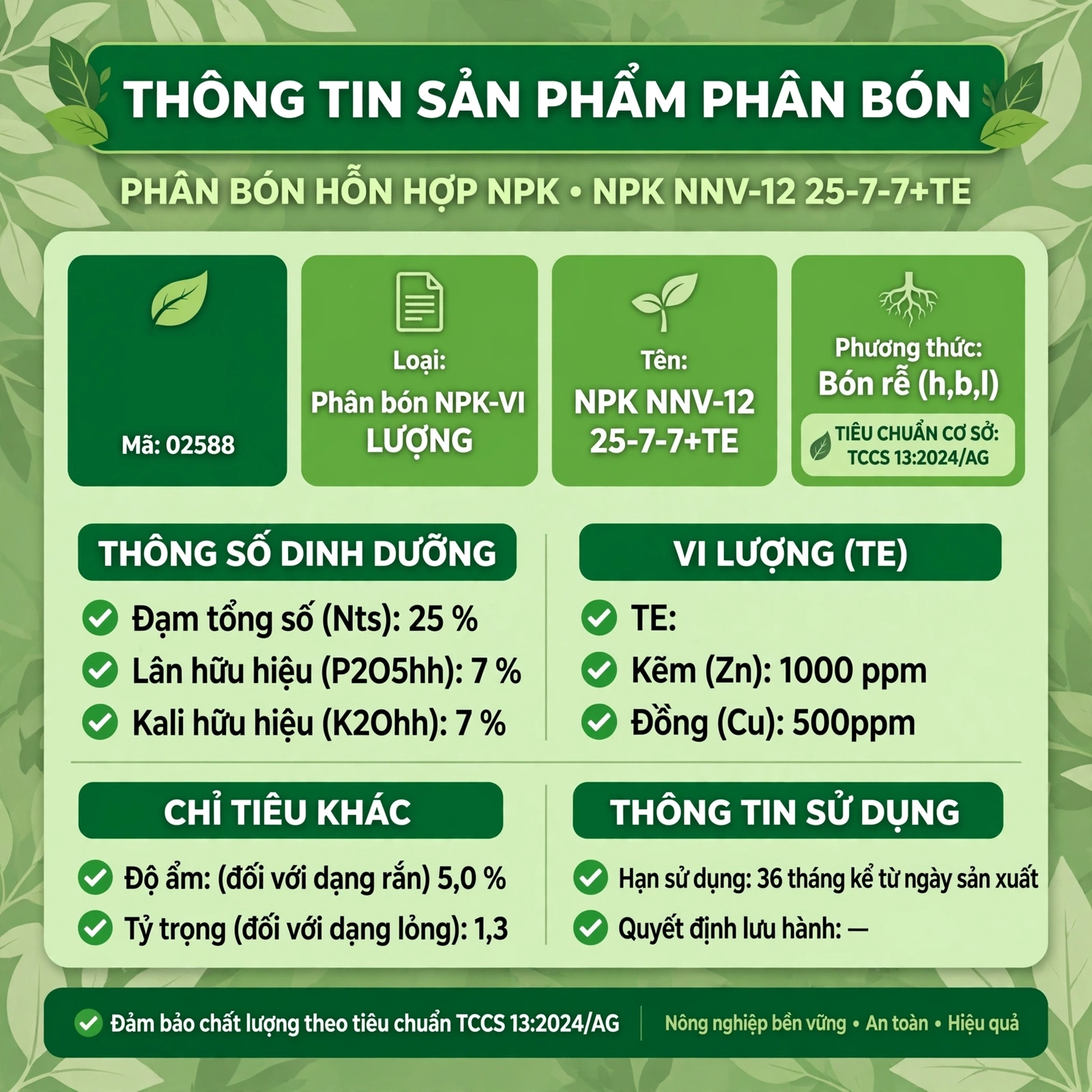 các loại phân bón NPK hỗn hợp bón rễ cho cây trồng