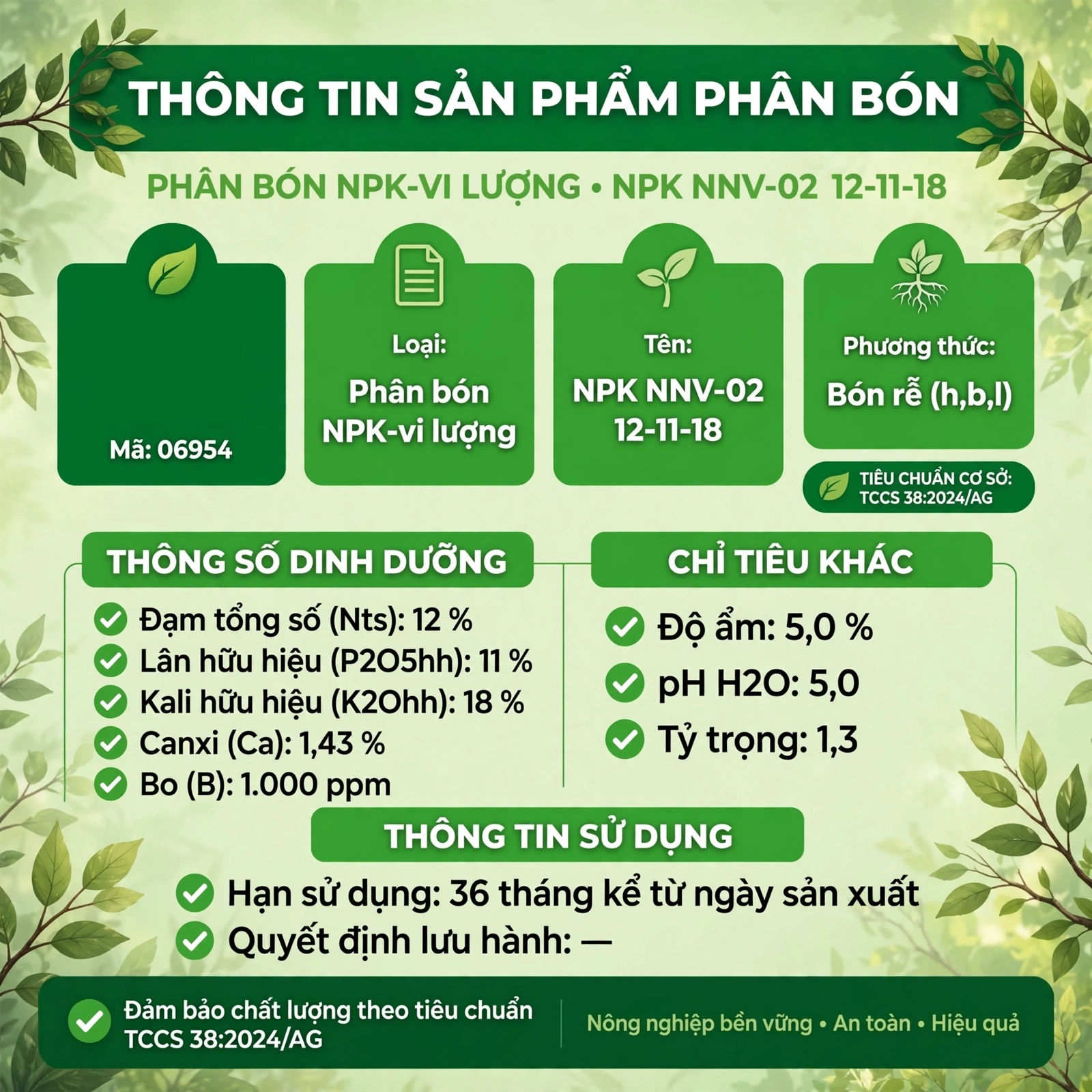 phân bón trung lượng canxi magie