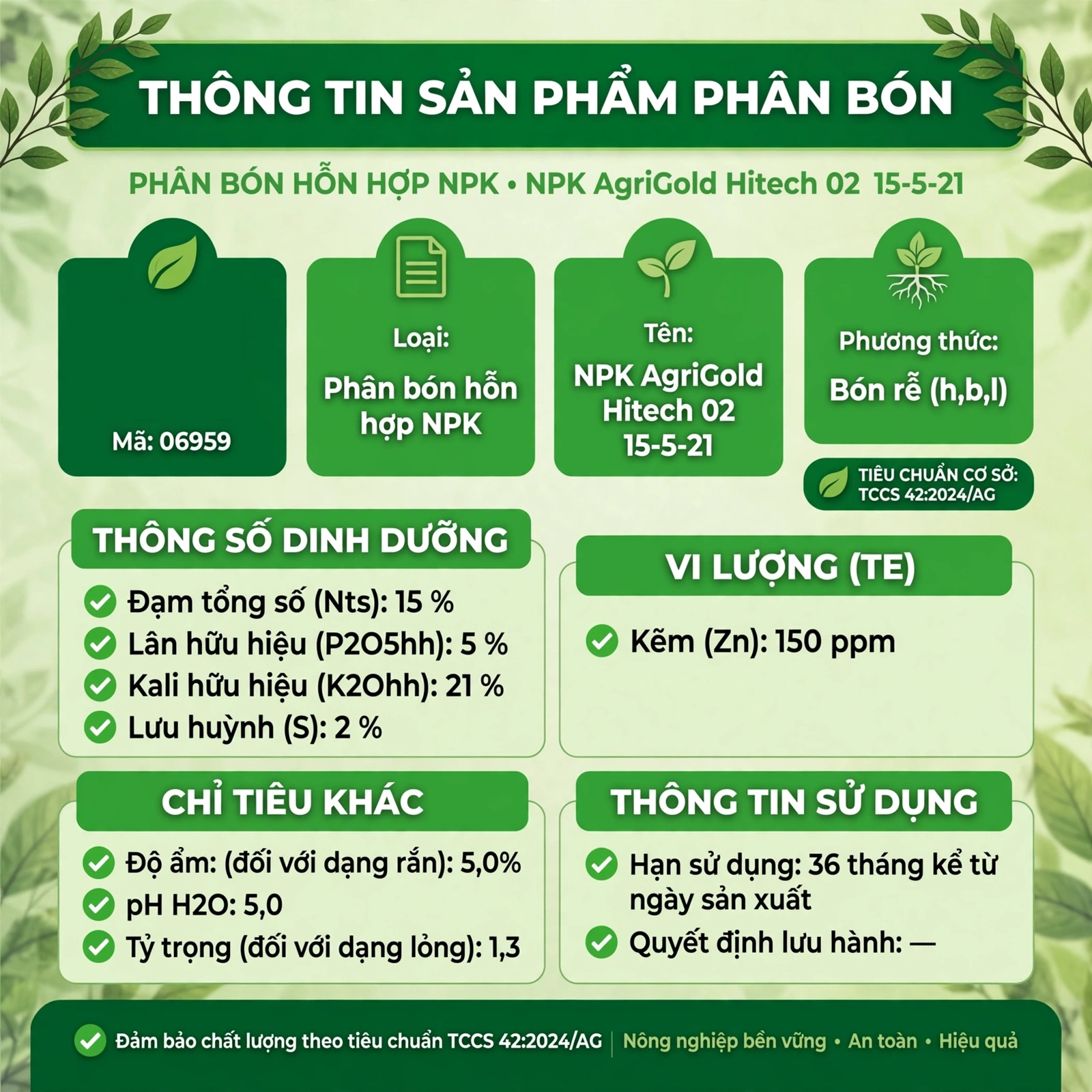 phân bón hữu cơ sinh học kết hợp NPK