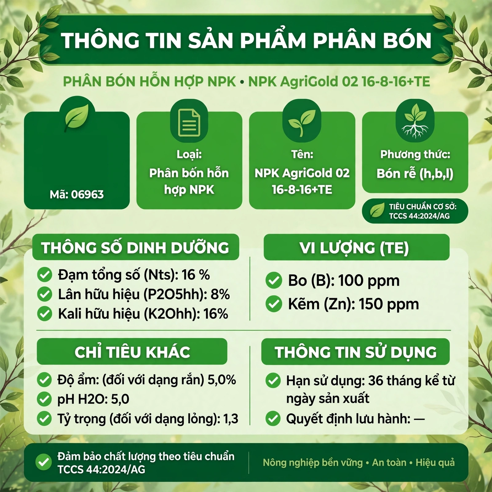 phân bón hữu cơ sinh học kết hợp NPK