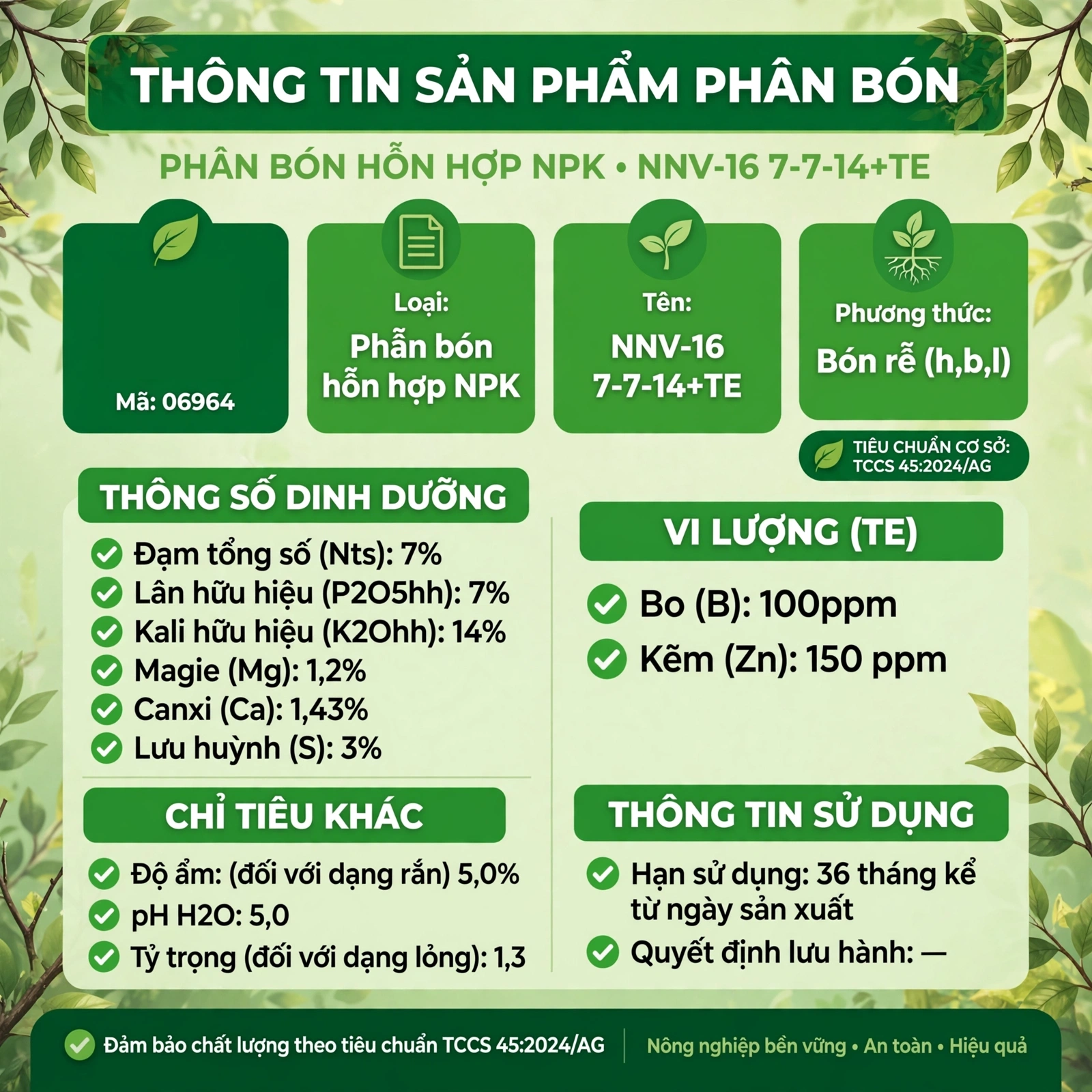 phân bón hữu cơ sinh học kết hợp NPK