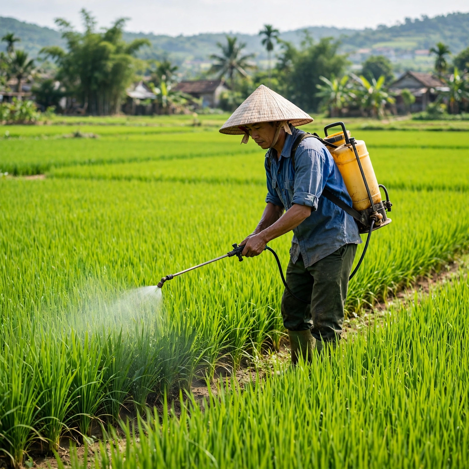 Tưới phân bón PK vi lượng G.A 06 cho vườn cây ăn trái giai đoạn nuôi trái
