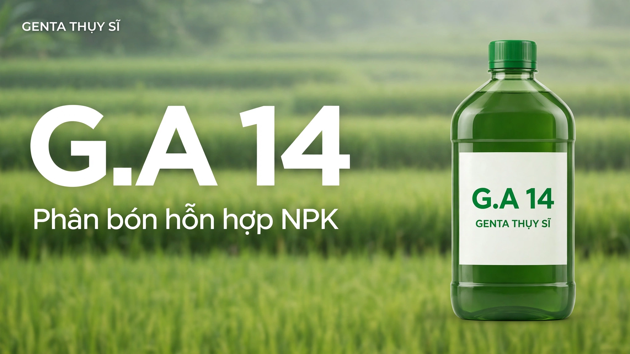 Ảnh bìa bài viết phân bón G.A 14