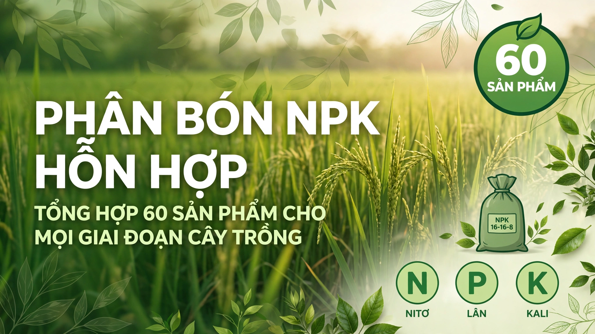 Ảnh đại diện bài viết phân bón NPK hỗn hợp 60 sản phẩm